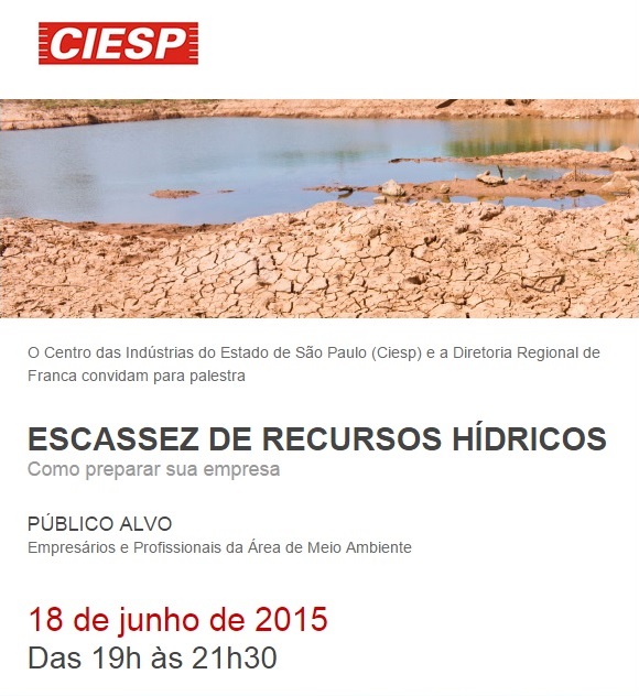 Escassez de Recursos Hídricos